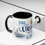 Uruguay Soccer Coffee Mug — Soccer Fan Gift — Accent Color Ceramic 11oz 15oz Match Day Cup — Product view — Photo 21