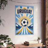 Uruguay Soccer Fan Art Poster — Matte Vertical Poster — World Cup 2026 Wall Decor — Product view — Photo 11