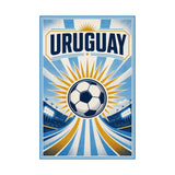 Uruguay Soccer Fan Art Poster — Matte Vertical Poster — World Cup 2026 Wall Decor — Product view — Photo 7