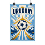 Uruguay Soccer Fan Art Poster — Matte Vertical Poster — World Cup 2026 Wall Decor — Front view — Photo 4