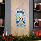 Uruguay Soccer Fan Art Poster — Matte Vertical Poster — World Cup 2026 Wall Decor — Product view — Photo 10