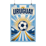 Uruguay Soccer Fan Art Poster — Matte Vertical Poster — World Cup 2026 Wall Decor — Front view — Photo 6
