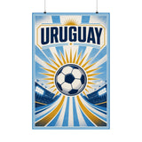 Uruguay Soccer Fan Art Poster — Matte Vertical Poster — World Cup 2026 Wall Decor — Front view — Photo 3