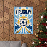 Uruguay Soccer Fan Art Poster — Matte Vertical Poster — World Cup 2026 Wall Decor — Product view — Photo 9