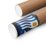 Uruguay Soccer Poster — Rally Fan Art Print — Soccer Wall Decor — Product view — Photo 8