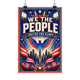 USA Soccer Poster — Rally Fan Art Print — Soccer Wall Decor — Front view — Photo 4