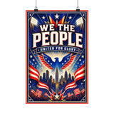 USA Soccer Poster — Rally Fan Art Print — Soccer Wall Decor — Front view — Photo 2