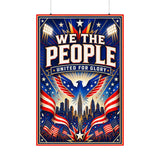 USA Soccer Poster — Rally Fan Art Print — Soccer Wall Decor — Front view — Photo 5