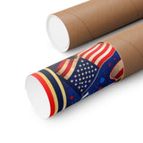 USA Soccer Poster — Rally Fan Art Print — Soccer Wall Decor — Product view — Photo 8