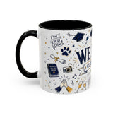 We Did It Class of 2026 Coffee Mug — Graduation Gift — Accent Color Ceramic 11oz 15oz — Left view — Photo 18