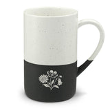 Wildflower Garden Engraved Speckled Ceramic Mug, 13oz, Minimalist Coffee Cup, Nature Inspired Gift — 6ad8743175bf325e530b993f_396993_146295_front