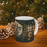 World's Okayest Dad Father's Day Coffee Mug — Dad Gift — Ceramic 11oz 15oz Cup — Product view — Photo 11